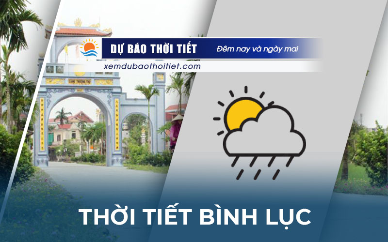 Thời tiết Bình Lục