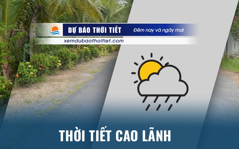 Thời tiết Cao Lãnh