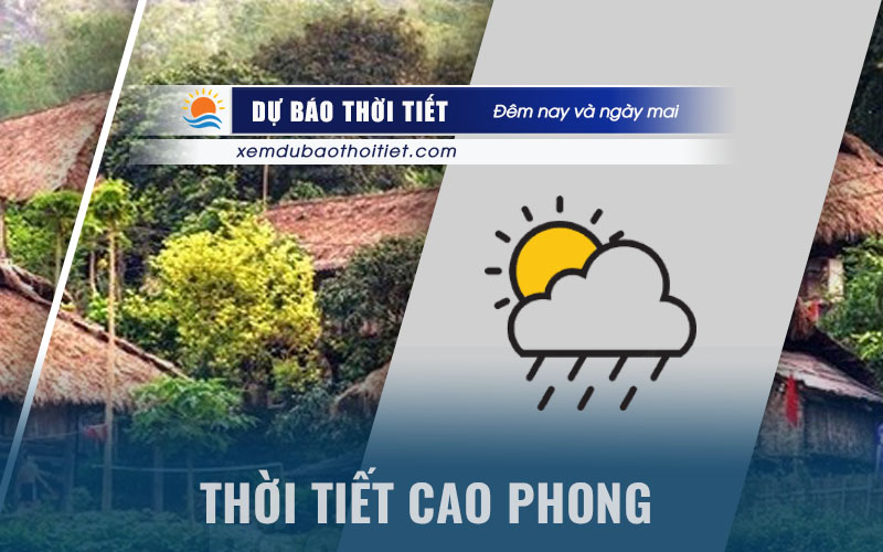Thời tiết Cao Phong