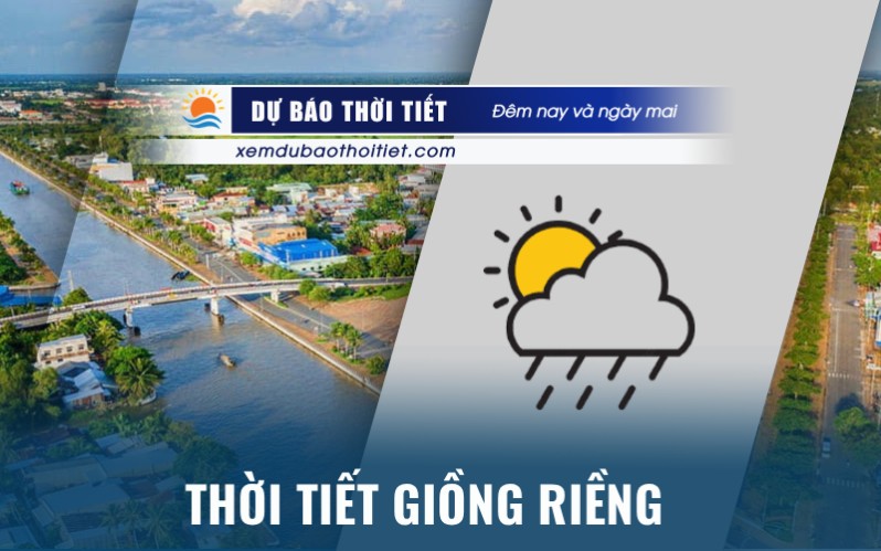 Thời tiết Giồng Riềng