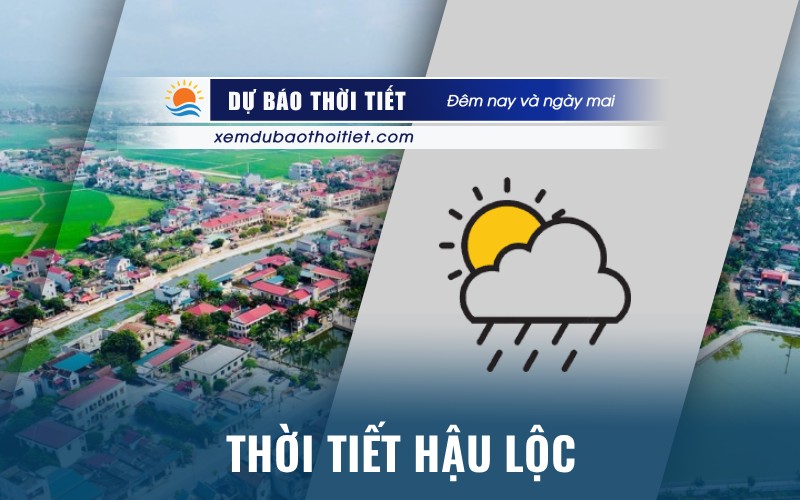Thời tiết Hậu Lộc
