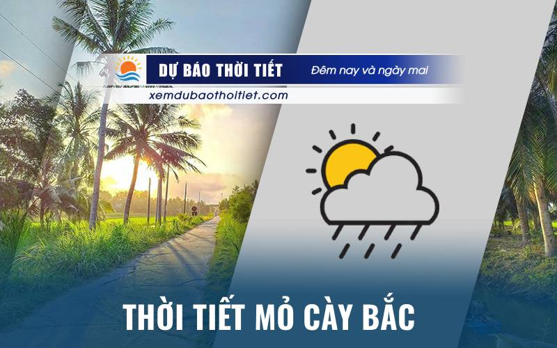 Thời tiết Mỏ Cày Bắc