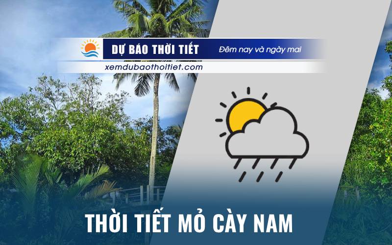 Thời tiết Mỏ Cày Nam
