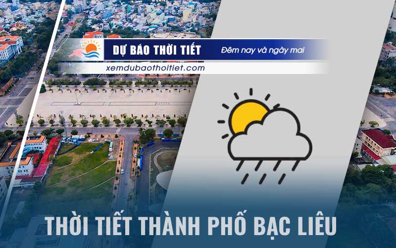 Thời tiết thành phố Bạc Liêu